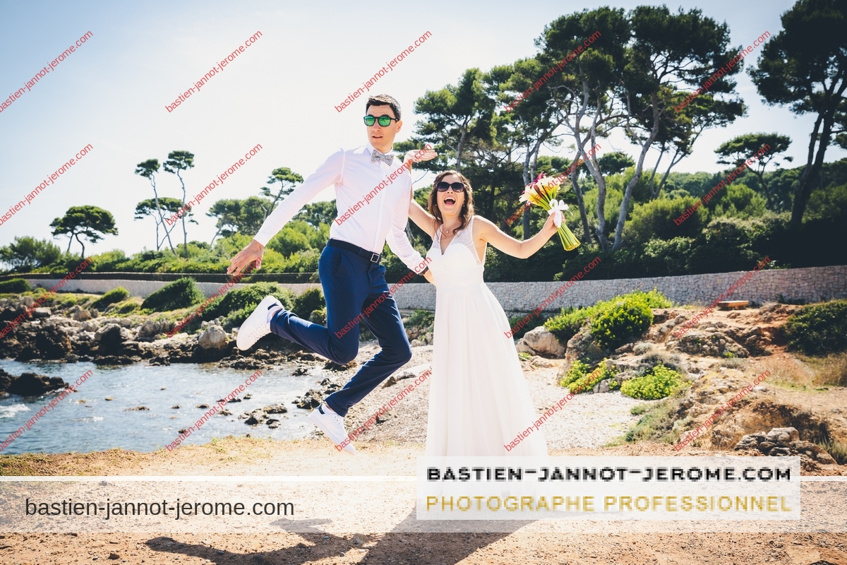 photo de mariage sur antibes Bastien JANNOT JEROME