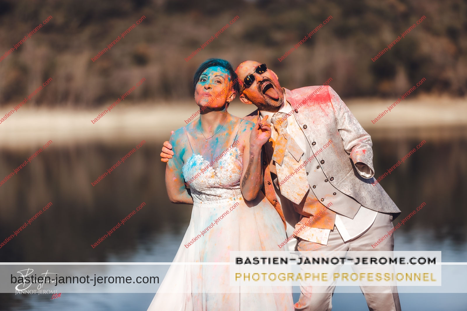 photographe de mariage avec trash-the-dress sur Nice cote d'azur